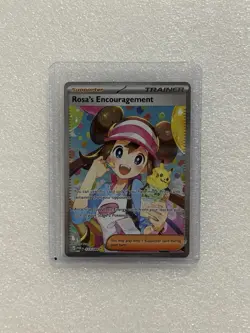 Pokemon - Rosa's Encouragement 123/088 Special Illust Rare Perfect Order SIR NM - Image 1