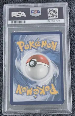 PSA 9 VAPOREON VMAX SWSH 182 FULL ART 2021 POKEMON SWSH BLACK STAR PROMO MINT - Image 2