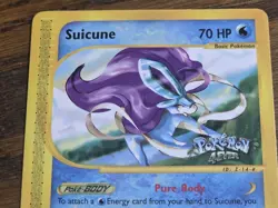Pokemon Wotc Black Star Promo # 53 Suicune,,Not Played,, - Image 2