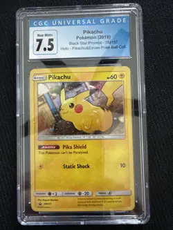 Holofoil - Pikachu - SM157 / NM / English Pokemon TCG Promo - Image 1