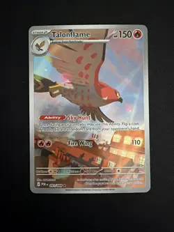 Talonflame 091/088 Illustration Rare Pokemon Perfect Order Near Mint - Image 1
