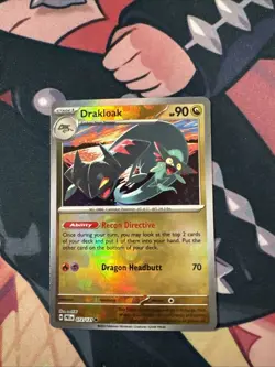 Drakloak (Master Ball) 072/131 Common Prismatic Evolutions Pokemon Near Mint - Image 1