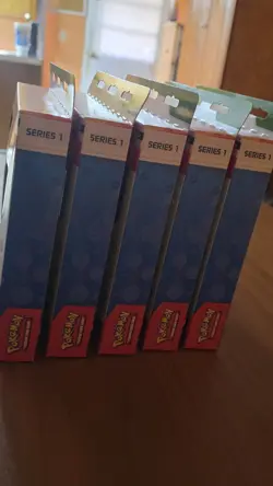 Pokemon TCG First Partner Series 1 Illustration Collection Box Lot Of 5 - Image 3