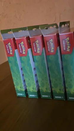 Pokemon TCG First Partner Series 1 Illustration Collection Box Lot Of 5 - Image 4