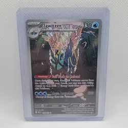 Pokemon Clawitzer 141/132 Me01: Mega Evolution Holo Illustration Rare 130 HP - Image 1