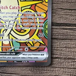 2026 Pokemon Meowth Ex 121/088 Special Illustration Full Art Holo Rare (SIR) - Image 5