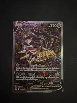 2022 POKEMON SWORD & SHIELD LOST ORIGIN #186 FULL ART/GIRATINA V HP - Image 1