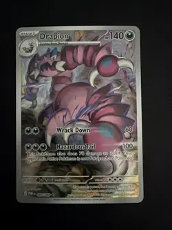 DRAPION 097/088 POKEMON ME03 PERFECT ORDER FULL ART ILLUSTRATION RARE - Image 1