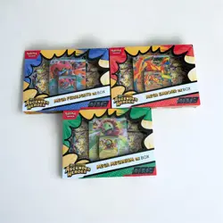 Pokemon TCG | Ascended Heroes | Mega Feraligatr , Meganium & Emboar | EX Boxes - Image 1
