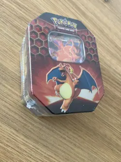 Pokemon TCG Sun & Moon Hidden Fates Charizard GX Tin Brand New & Factory Sealed! - Image 2