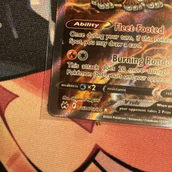 Entei V GG36/GG70 Holo V Rare Crown Zenith Galarian Gallery Pokemon Near Mint - Image 5