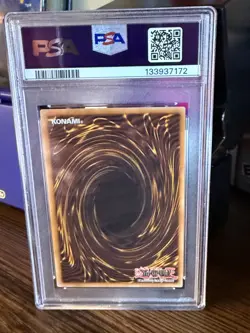 Yu-Gi-Oh Red-Eyes Black Dragon LOB-EN070 25th Anniversary Edition PSA 9 - Image 2