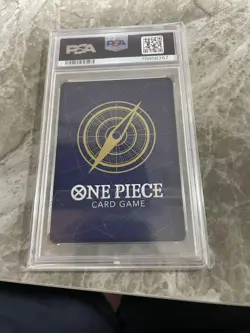 One Piece Card PSA 10 Shanks 2022 Comic Parallel Alt Art 10000 Power - Image 2