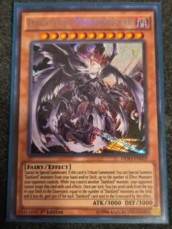 Darklord Morningstar DESO-EN029 Destiny Soldiers 1st Edition Secret Rare LP - Image 1