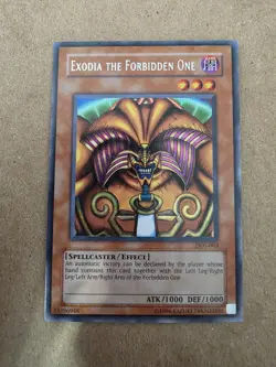 Yu-Gi-Oh! TCG Exodia the Forbiden One DDS-003 Secret Rare Dark Duel Stories - Image 1