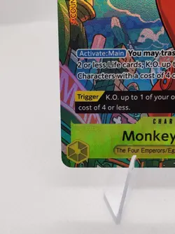 Monkey.D.Luffy (TR) OP07-109 Two Legends Treasure Rare One Piece TCG English - Image 4