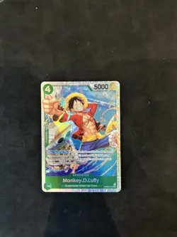 Monkey D Luffy - Foil - One Piece TCG - SR - PRB02-005 - English - Image 1