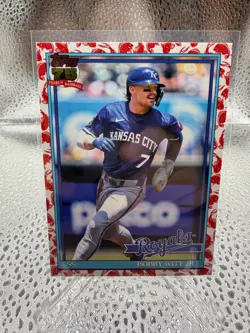 2026 Topps Series 1 Japan #T91-3 Bobby Witt Jr 1991 Koi Fish Insert - Image 1
