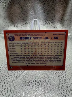 2026 Topps Series 1 Japan #T91-3 Bobby Witt Jr 1991 Koi Fish Insert - Image 2