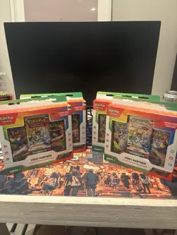 Pokemon TCG First Partner Illustration Collection Series 1 Brand New Sealed 4x - Image 1