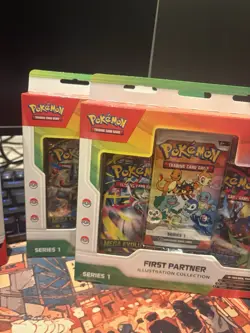 Pokemon TCG First Partner Illustration Collection Series 1 Brand New Sealed 4x - Image 2