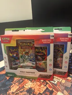 Pokemon TCG First Partner Illustration Collection Series 1 Brand New Sealed 4x - Image 3
