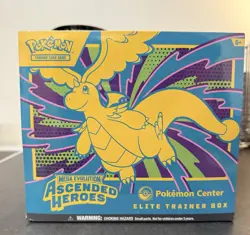 Pokemon Center Ascended Heroes Elite Trainer Box Brand New & Sealed Small Dent - Image 1