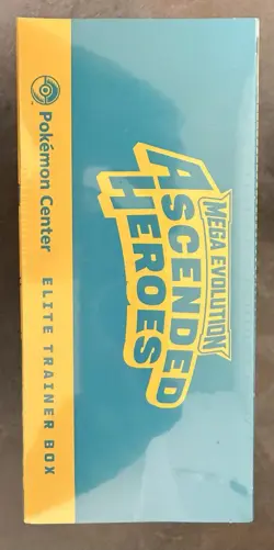 Pokemon Center Ascended Heroes Elite Trainer Box Brand New & Sealed Small Dent - Image 5