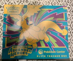🔥 Pokemon Ascended Heroes Pokemon Center ETB Brand New Sealed Elite Trainer Box - Image 1