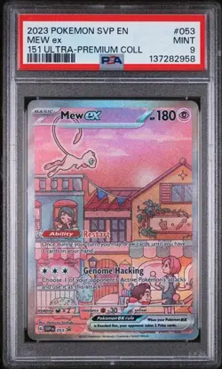 PSA 9 Mew Ex 053 151 Ultra-premium Coll - Promo Pokemon TCG Card - Image 1