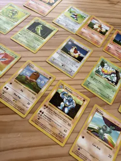 Pokemon Base Set Cards Lot 16 Cards - Image 5