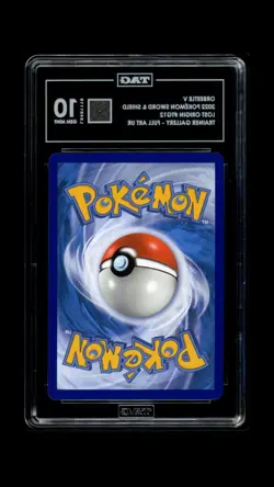 TAG 10 GEM MINT Pokemon 2022 Lost Origin Orbeetle V TG12/TG30 Card Rank 1st - Image 4