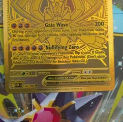 Mega Zygarde EX Full Art Foil Ultra Rare Pokemon Card 124/088 310 HP - Image 3