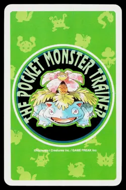 Ninetales King of Clubs Pokemon Green Deck Playing Cards Heavily Played - Image 2
