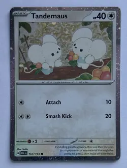 Tandemaus (Cosmos Foil) 167/193 Holo Miscellaneous Cards & Products Pokemon NM/M - Image 1