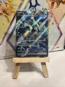 Pokemon TCG Black Kyurem EX Surging Sparks 218/191 Full Art Ultra Rare Holo Card - Image 1