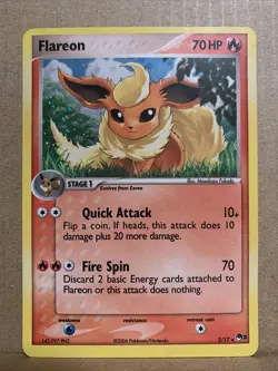 Flareon Holo Rare 2/17 Pokemon Card - Image 1