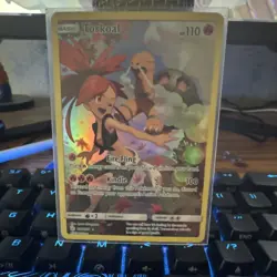 Pokemon Torkoal Secret Rare Holo 237/236 SM-Cosmic Eclipse English TCG Card - Image 1