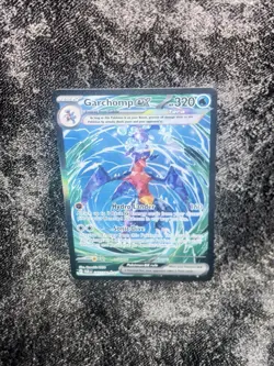 Pokemon TCG Garchomp EX 245/182 Paradox Rift Special Illustration Rare Card - Image 1