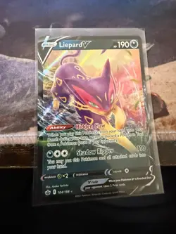 Pokemon Cards Liepard V 104/198 Ultra Rare Chilling Reign - (NM) - Image 1
