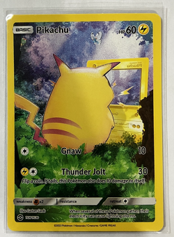 Pikachu Pokemon Card Van Gogh TG10/TG30 Celebrations 2023 Fan Art w/ Video - Image 4
