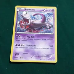 Pokemon Mewtwo Promo Holo Card XY101 XY Basic 120 HP Psy Bolt Zen Blade - Image 1