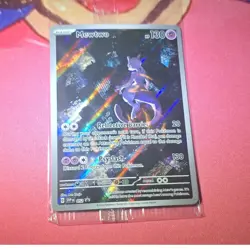 Pokemon Mewtwo Promo 052 SV Scarlet & Violet Holo TCG Card Factory sealed - Image 1