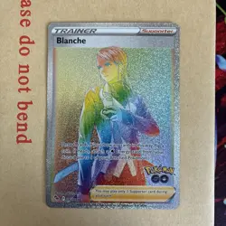 Pokemon Card TCG - Blanche 082/078 - Pokemon GO - Rainbow Secret Rare - NM - Image 2