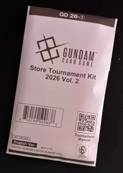 Gundam Card Game Store Tournament Kit 2026 Vol 2 English SEALED - Image 1