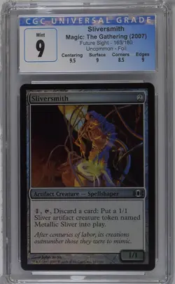 SLIVERSMITH Future Sight Foil U CGC 9 MTG [Nostalgium] - Image 1