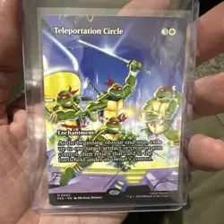 Teleportation Circle - Borderless Teenage Mutant Ninja Turtles MTG - Image 1
