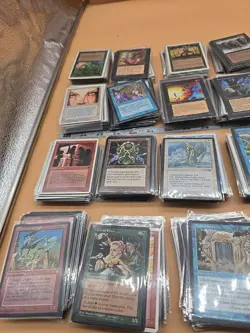 1500+ MTG Magic The Gathering OLD School VINTAGE 1993 To 1998 All Sleeved ! - Image 2