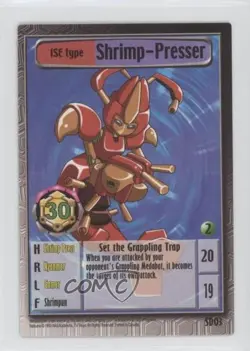 1999 Medabots Trading Card Game Starter Deck Shrimp-Presser #SD03 - Image 1