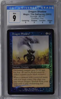 DRAGON SHADOW Scourge Foil C CGC 9 Q+ MTG [Nostalgium] - Image 1